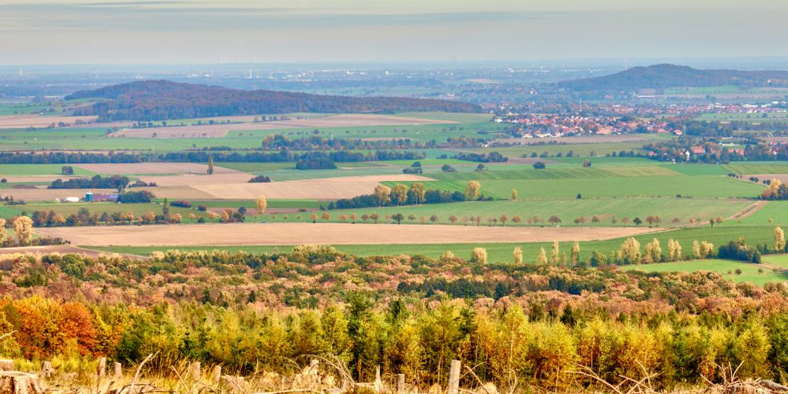 Ausblick ins herbstliche Calenberger Land